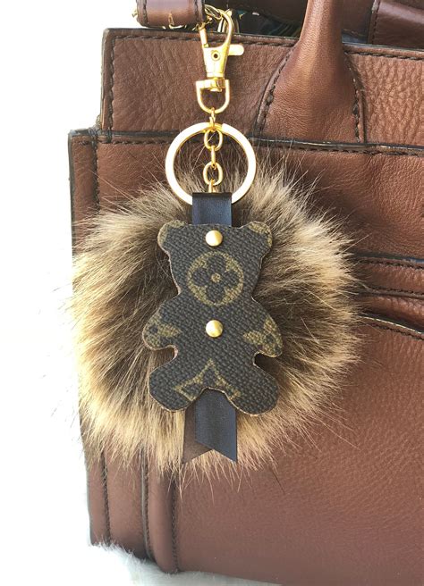 louis vuitton bag charms purse forum|Louis Vuitton teddy bear keychain.